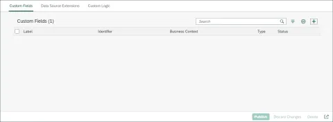 Custom fields and logic - Custom Fields